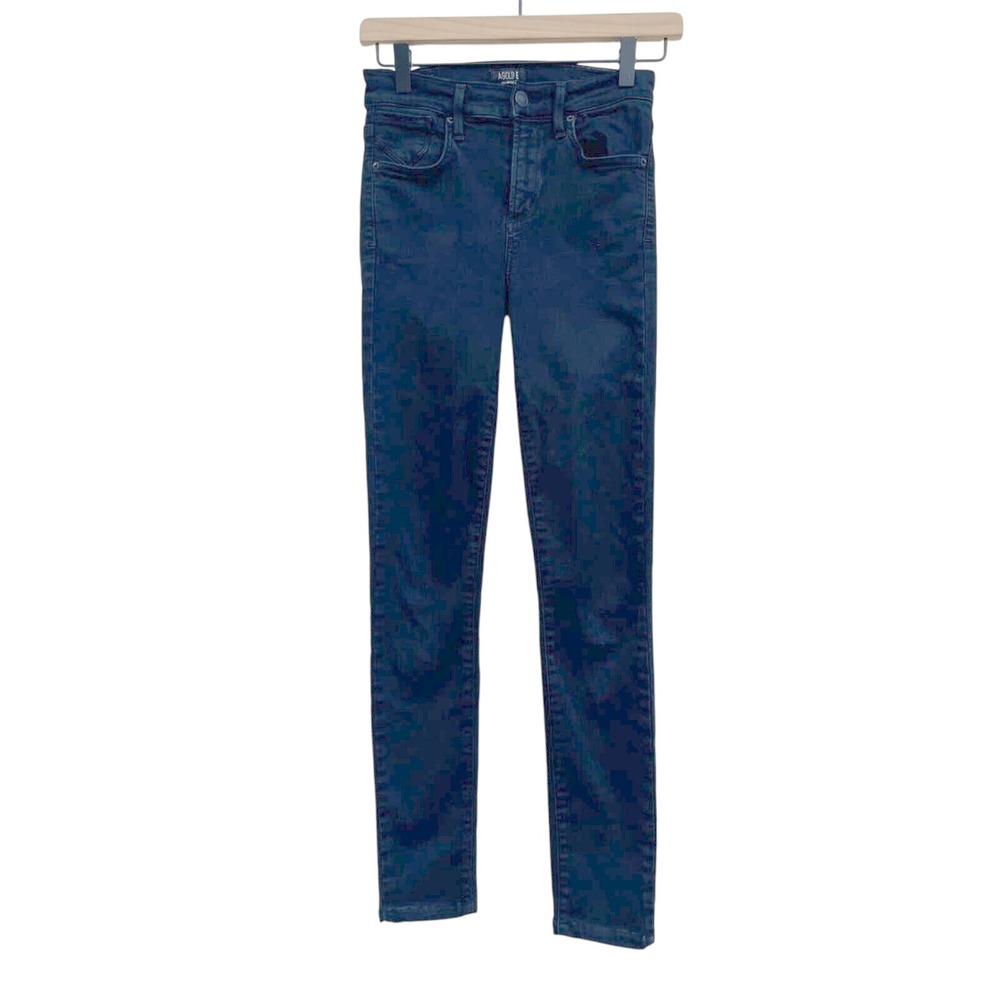 AGOLDE Los Angeles Women's SOPHIE‎ Black Denim Jeans Size 24